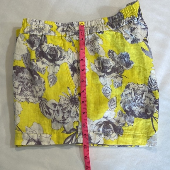 Linen Shorts • Yellow & Gray • Size 10 • KUT from the Kloth Jansen - Picture 10 of 10